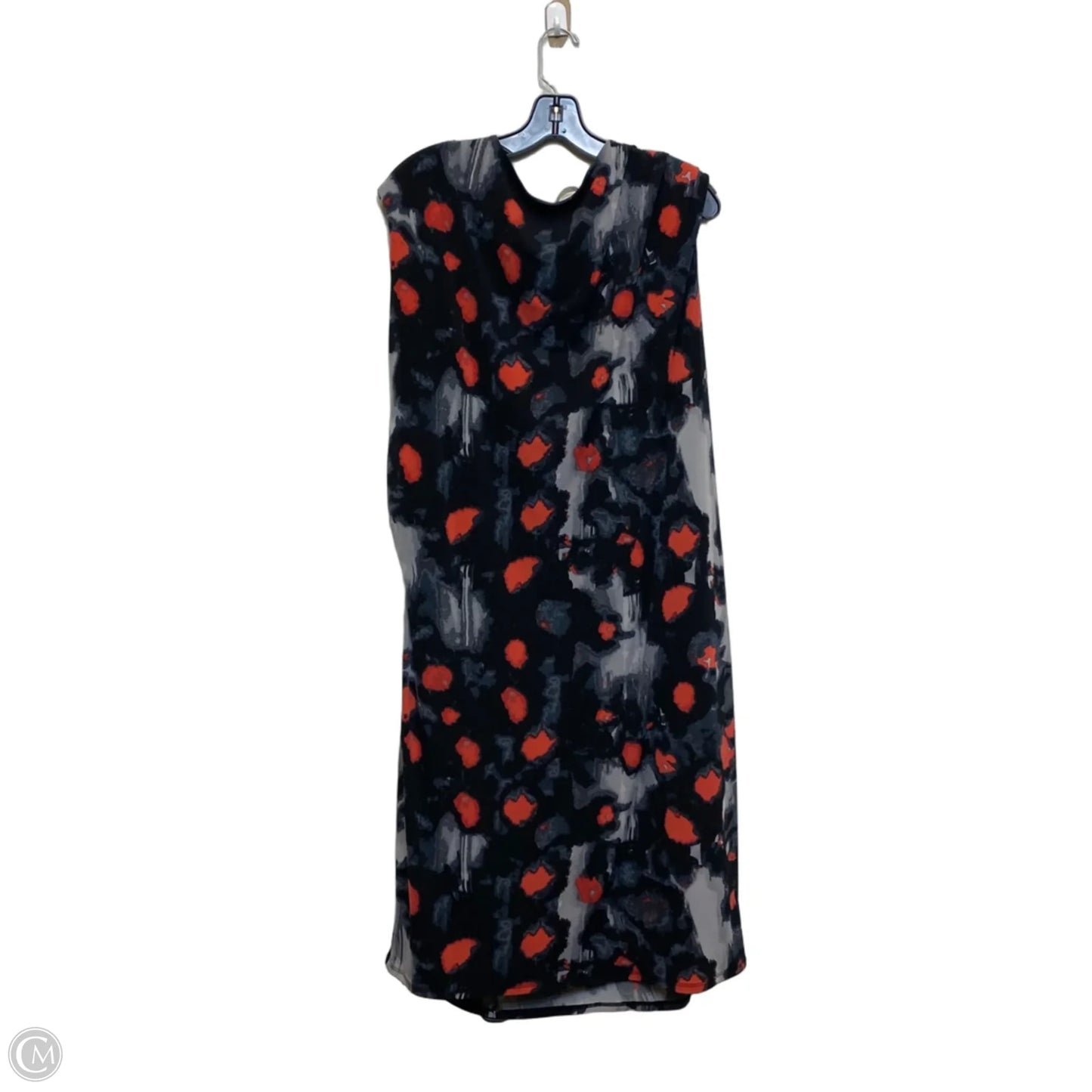 Dress Casual Maxi By Rachel Roy In Grey & Red, Size: 3x