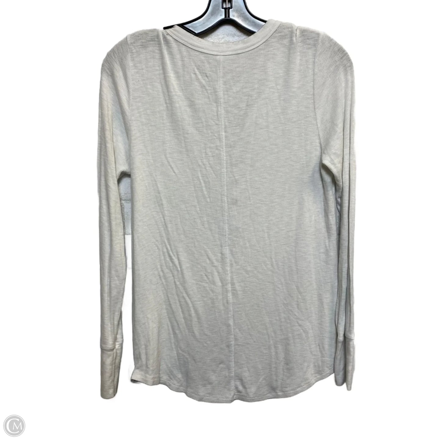 Top Long Sleeve By Aerie In White, Size: M