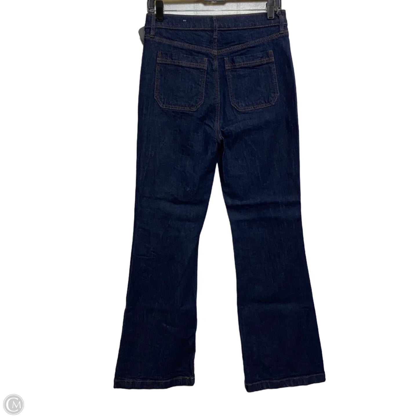 Jeans Flared By Loft In Blue, Size: 4