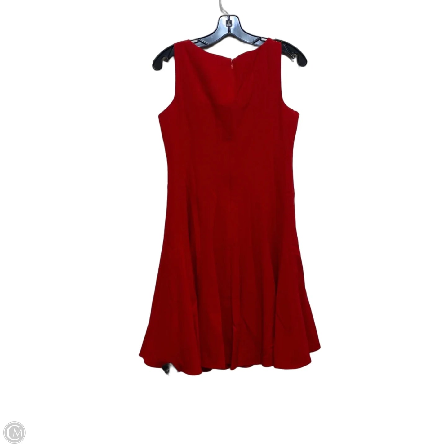 Dress Casual Midi By Calvin Klein In Red, Size: Sp