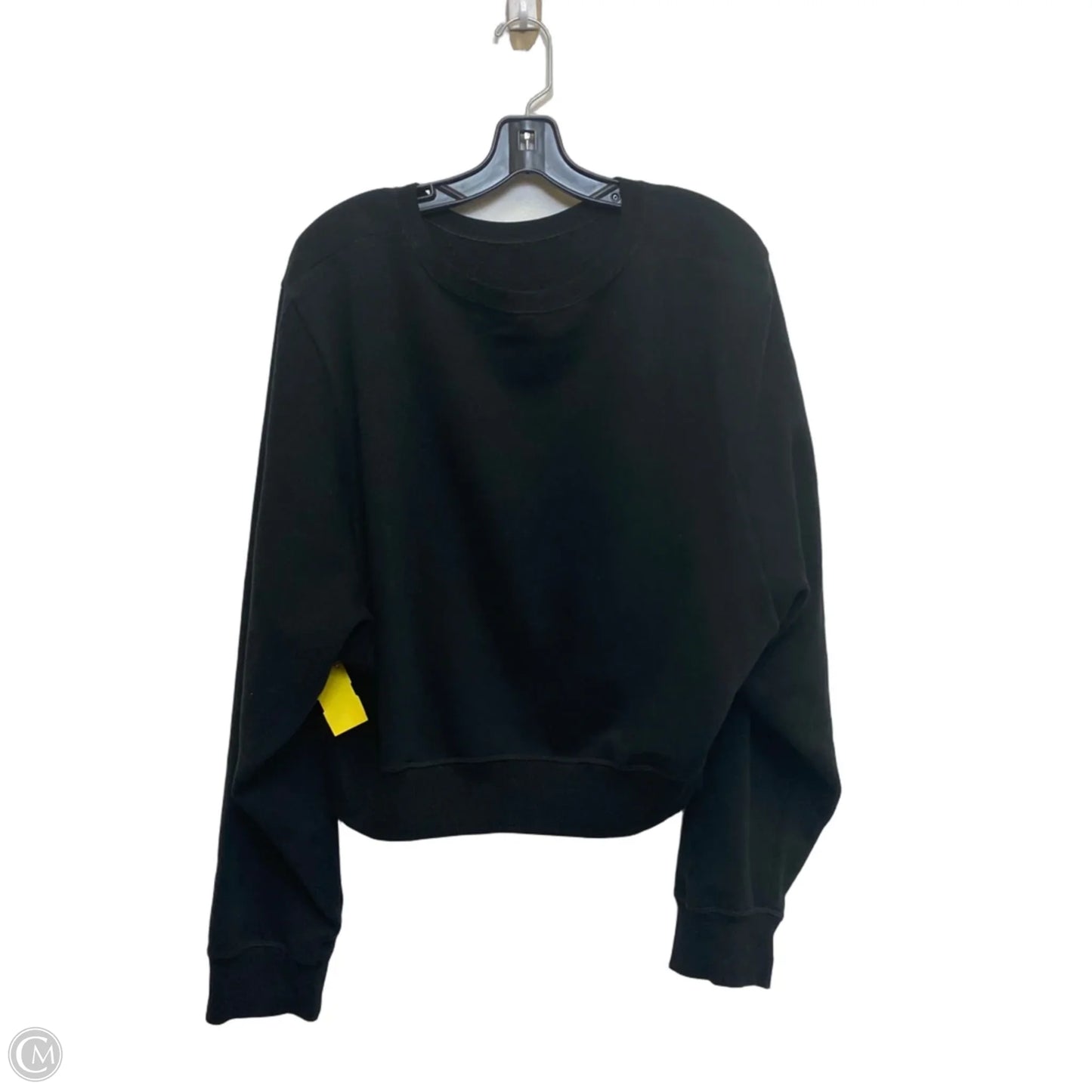Sweatshirt Crewneck By Pink In Black, Size: Xxl
