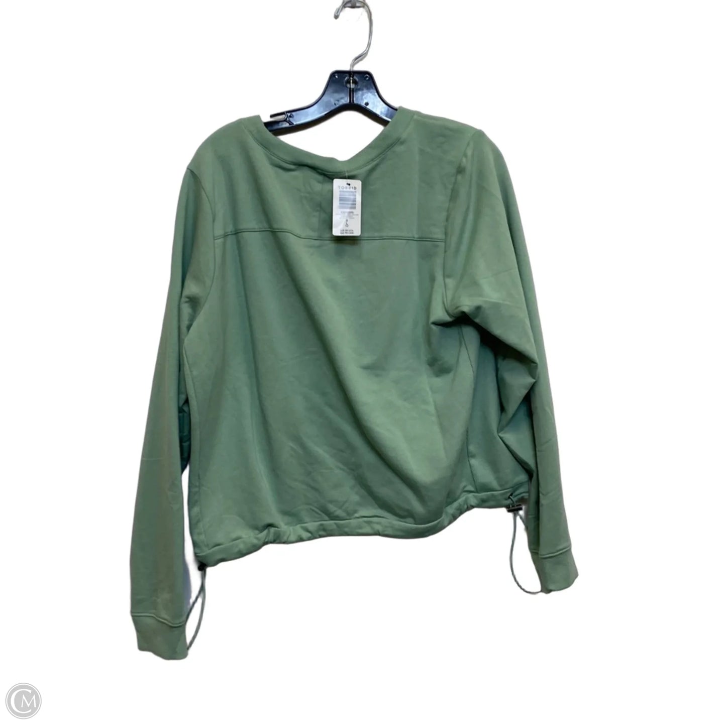 Sweatshirt Crewneck By Torrid In Green, Size: L