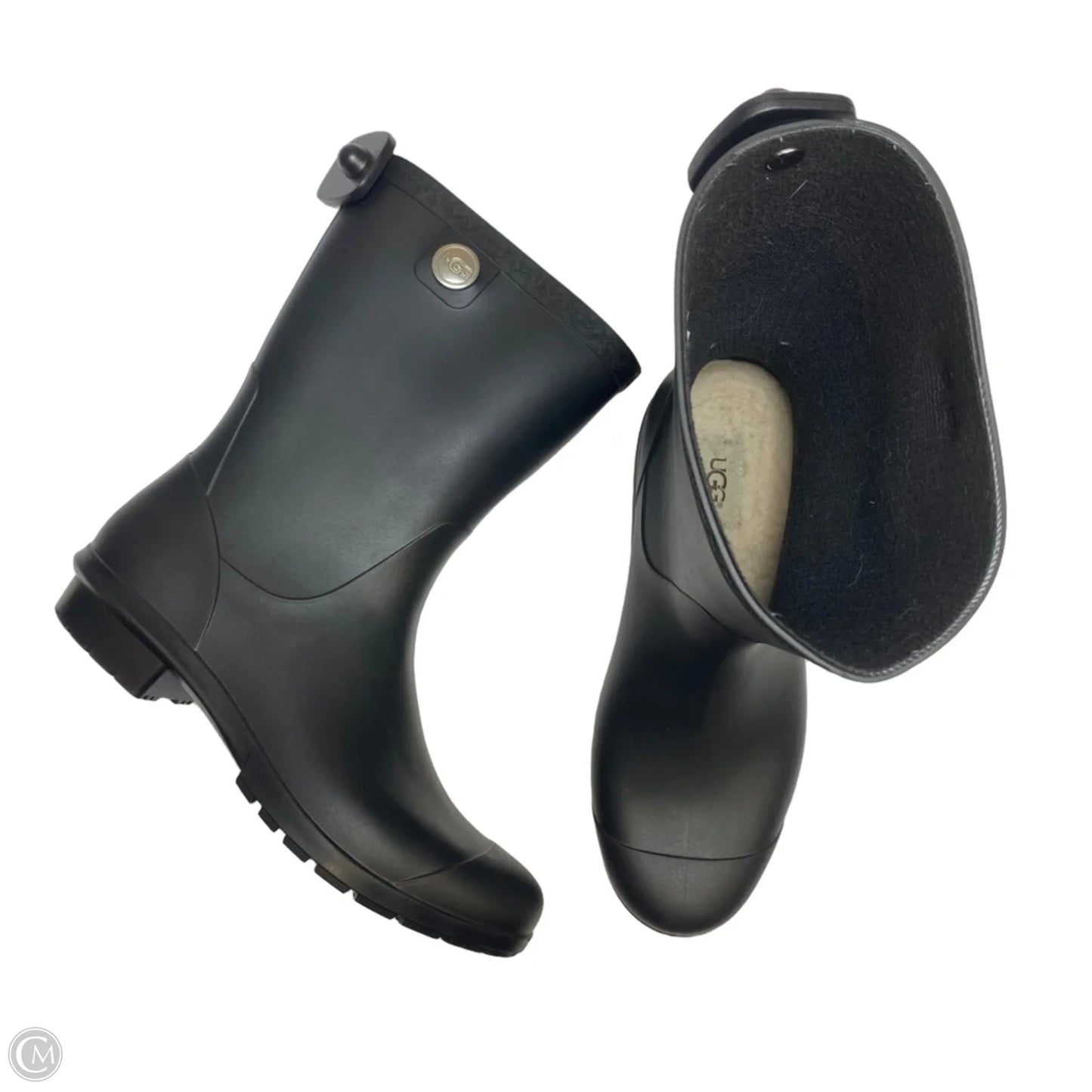 Boots Designer By Ugg In Black, Size: 9