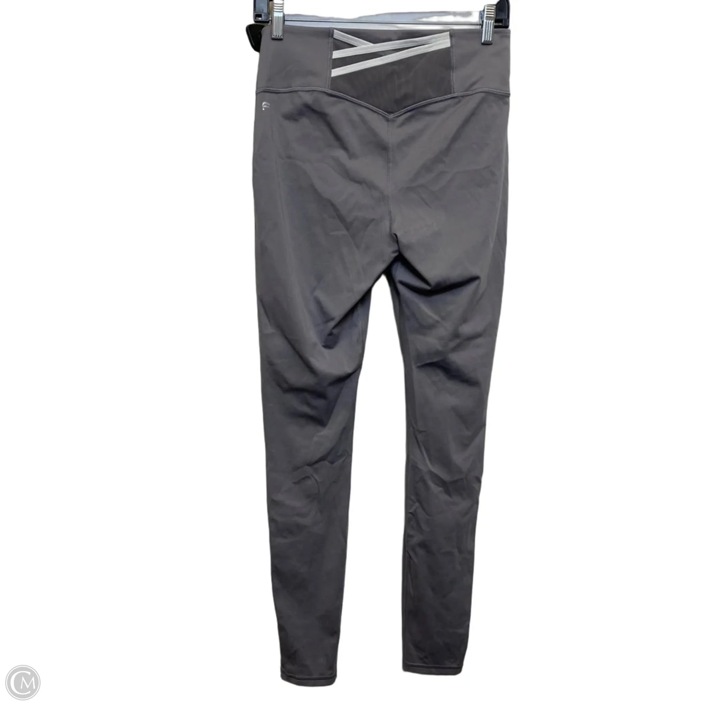 Athletic Leggings By Fabletics In Grey, Size: L