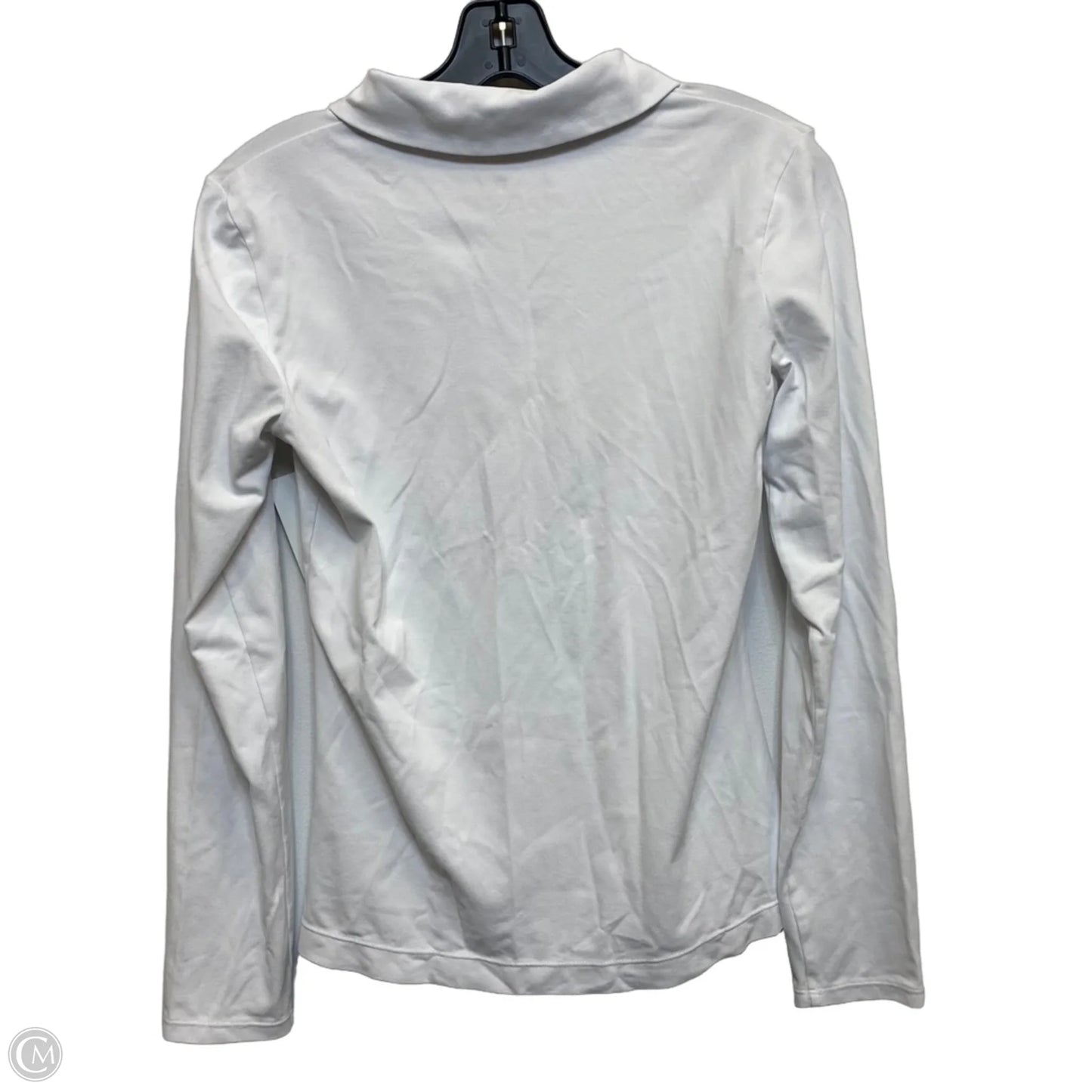 Top Long Sleeve Designer By Lilly Pulitzer In White, Size: S