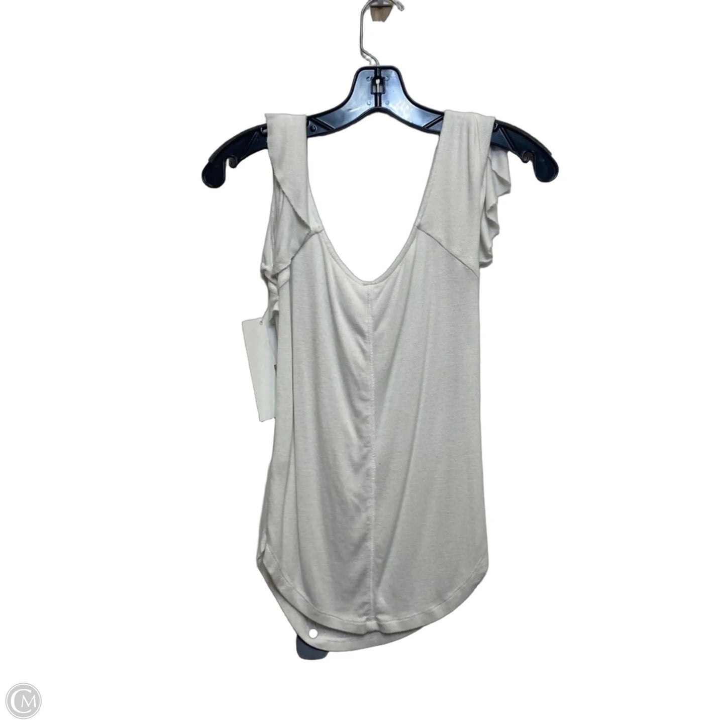 Top Sleeveless By Free People In White, Size: M
