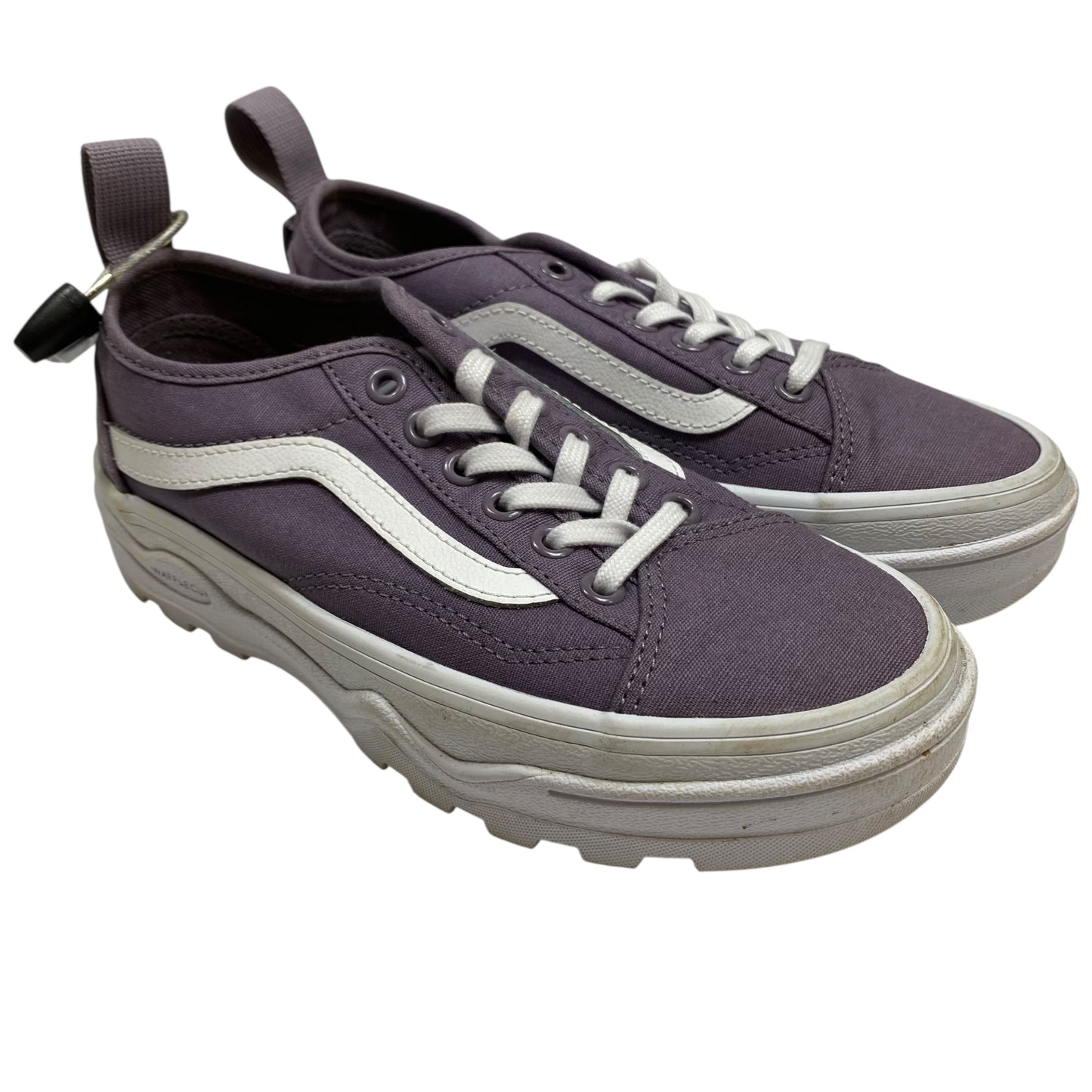 Shoes Sneakers By Vans In Purple, Size:5.5