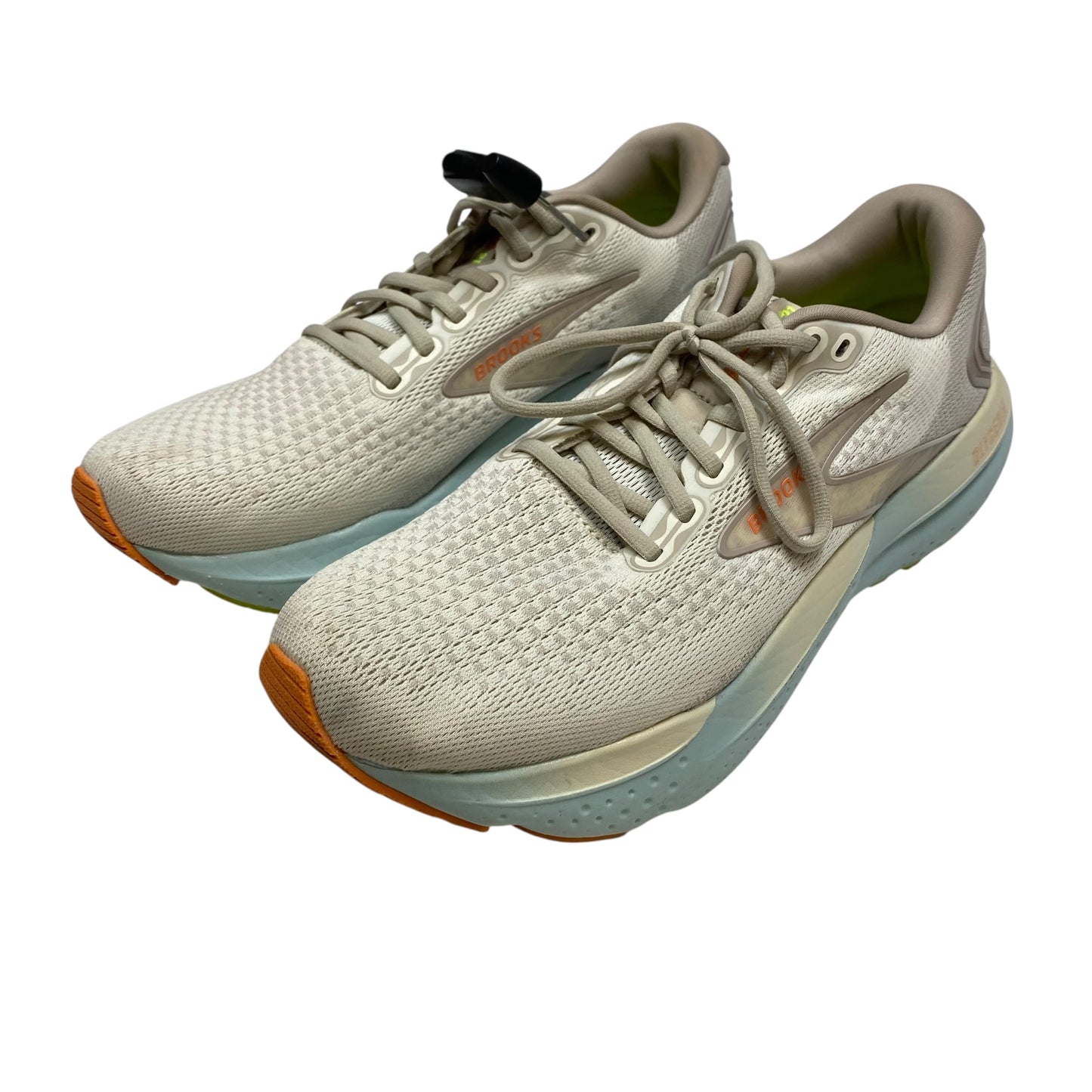 Shoes Athletic By Brooks In Cream, Size:12