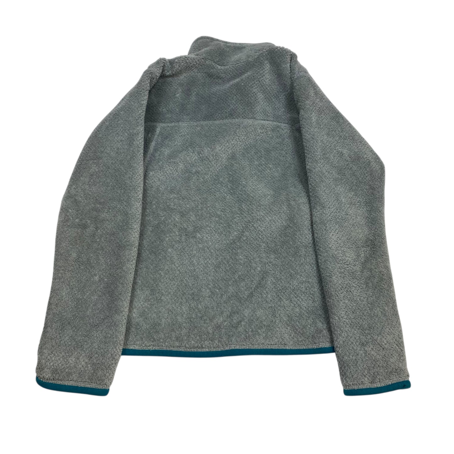 Athletic Sweatshirt Collar By Patagonia In Blue & Grey, Size:S
