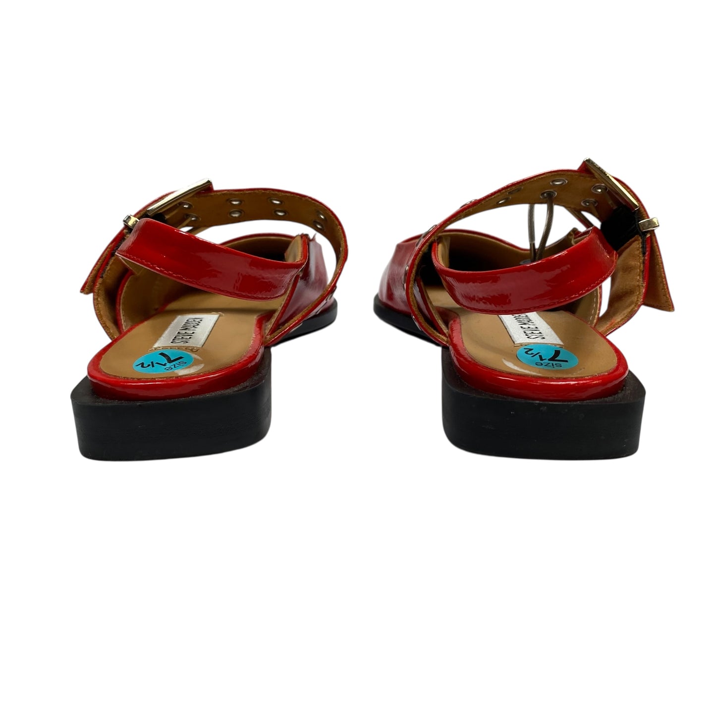 Shoes Flats By Steve Madden In Red, Size:7.5