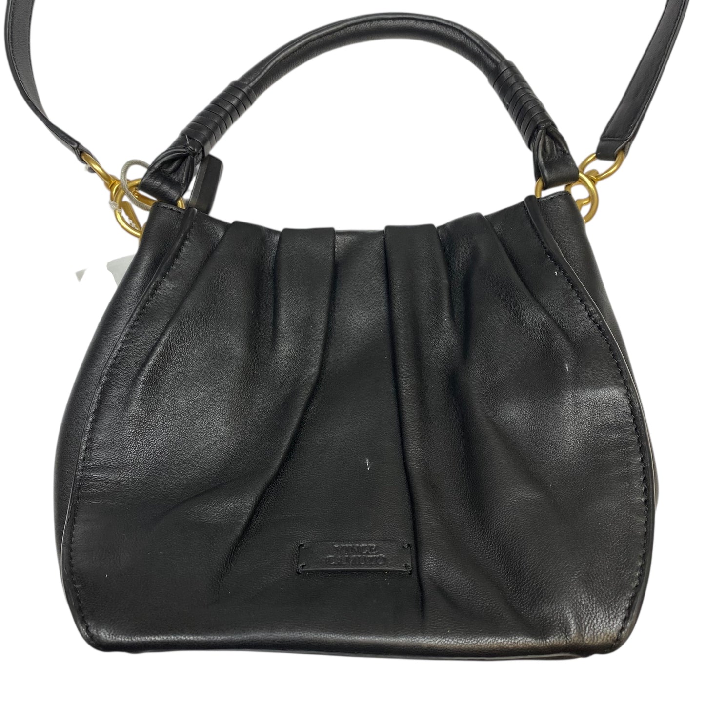Crossbody Leather By Vince Camuto In Black, Size:Small