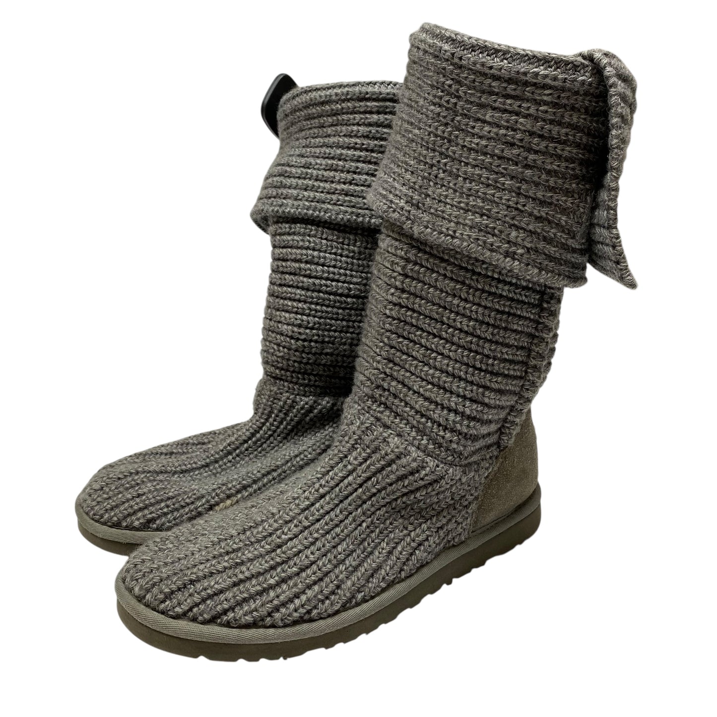 Boots Designer By Ugg In Grey, Size:9