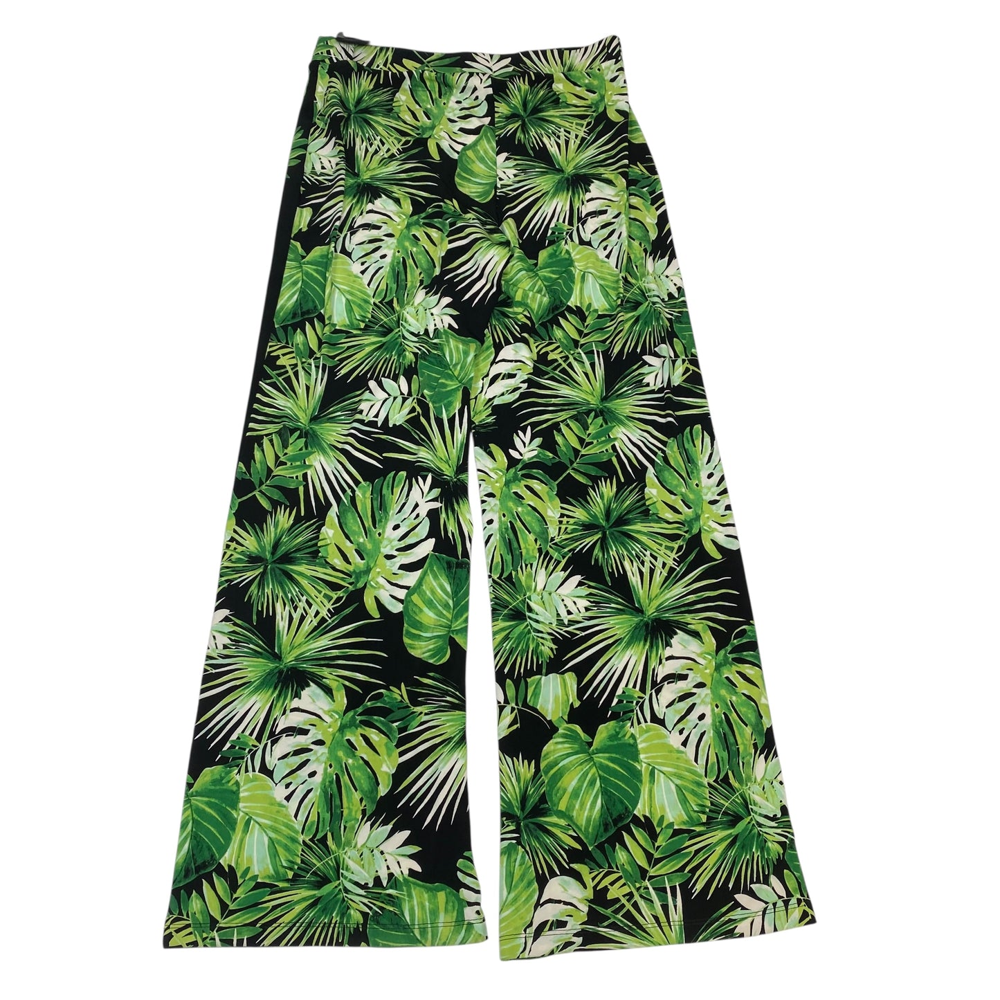 Pants Wide Leg By White House Black Market In Black & Green, Size:S