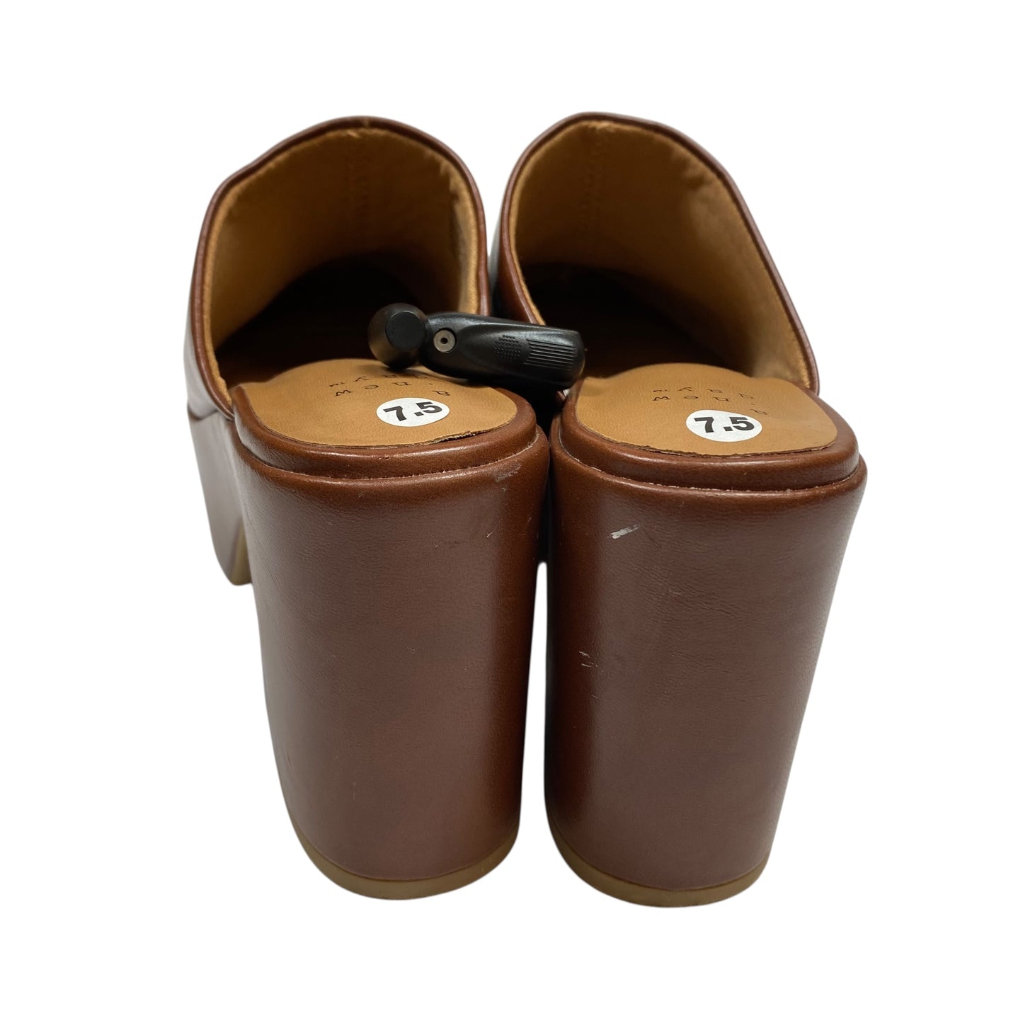 Shoes Heels Block By A New Day In Brown, Size:7.5