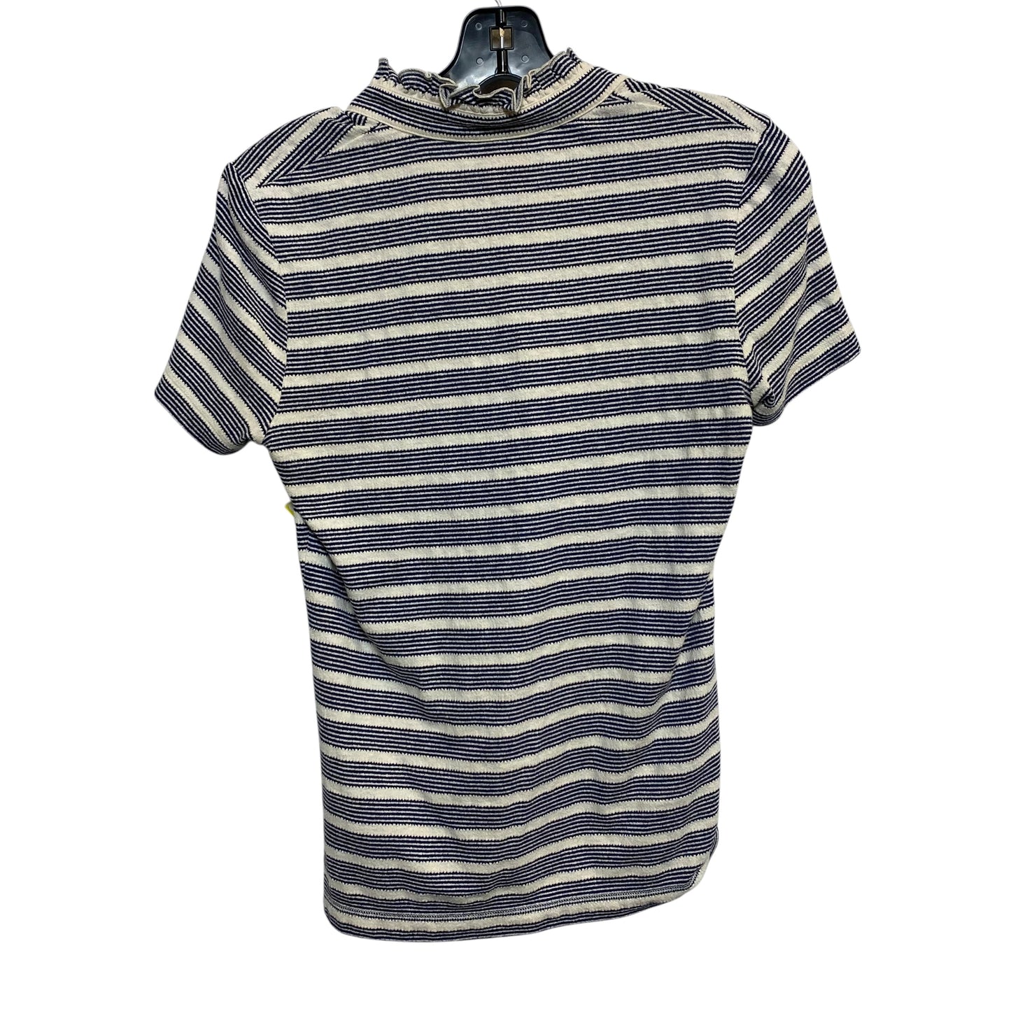 Top Ss Designer By Tory Burch In Blue & Cream, Size:S