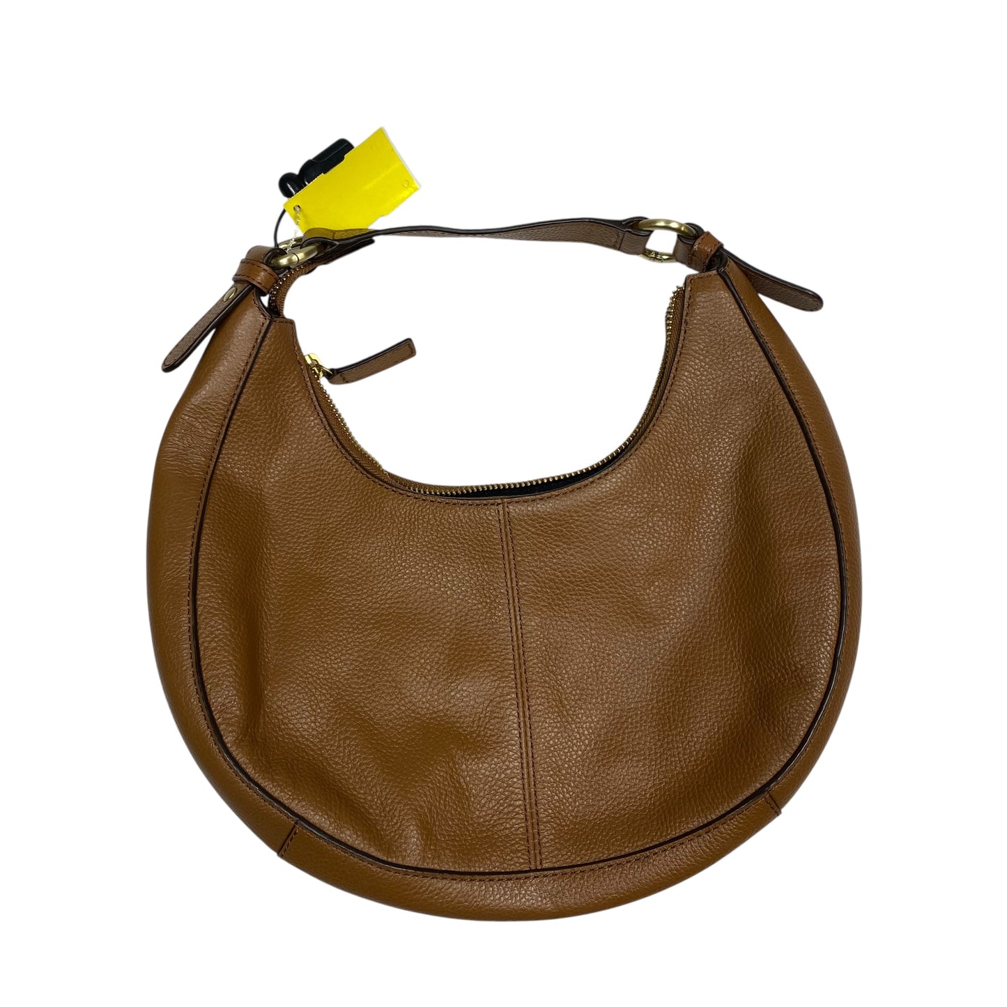 Handbag Leather By J. Jill In Brown, Size:Small
