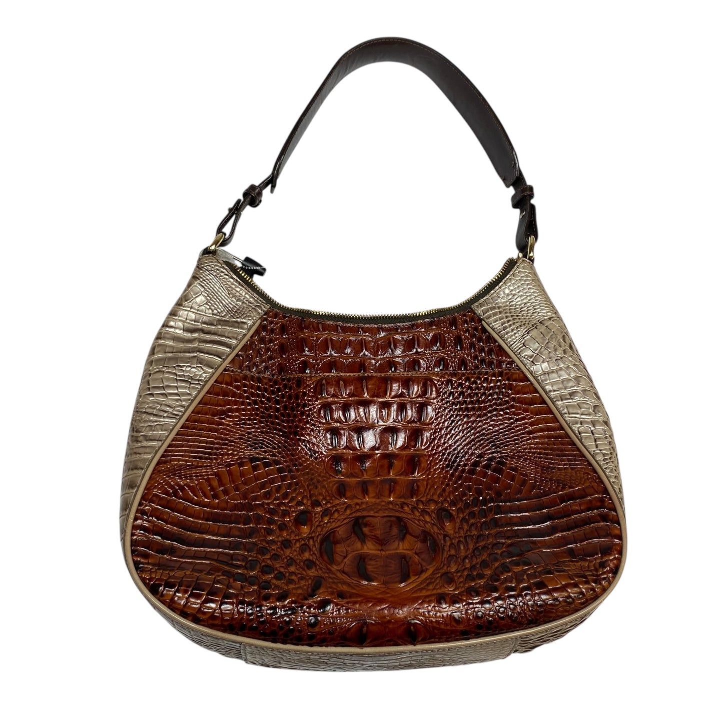 Handbag Designer By Brahmin In Brown, Size:Medium