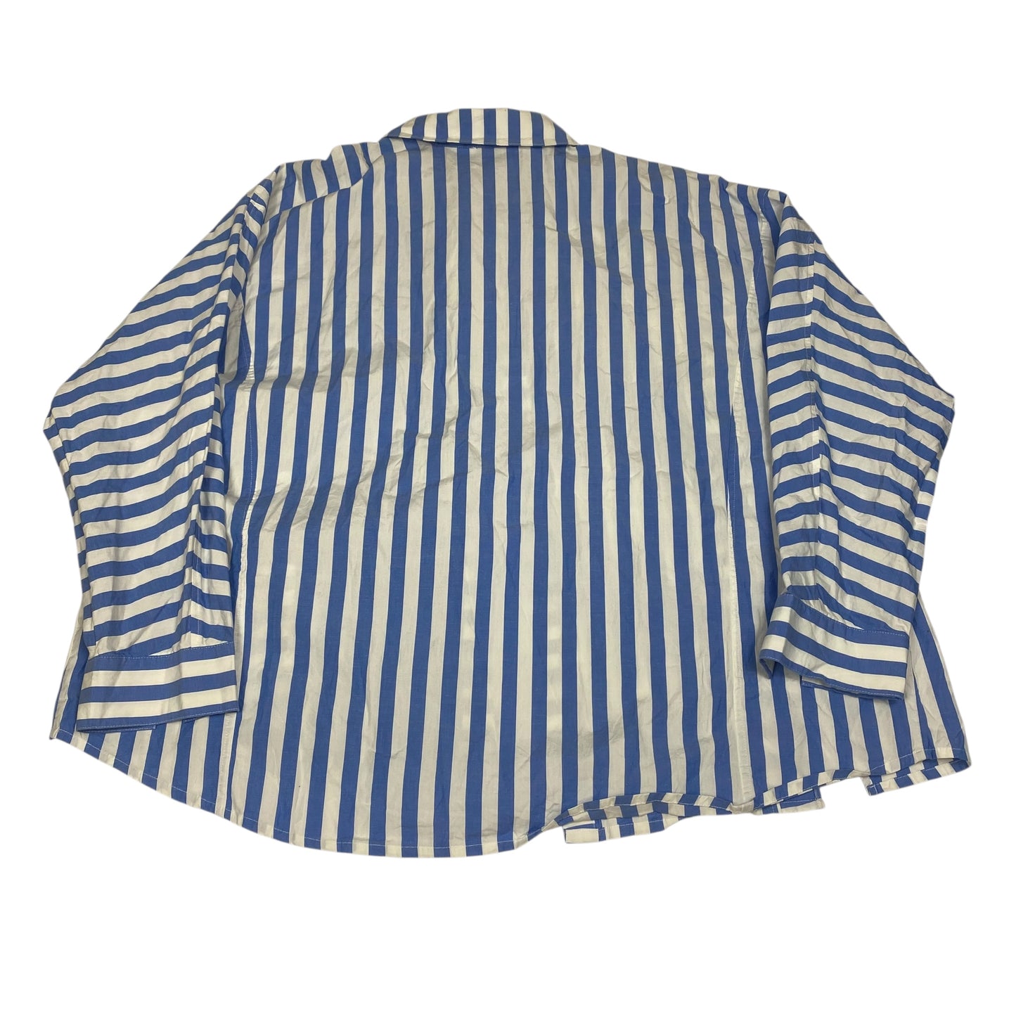 Top Ls Designer By Vineyard Vines In Blue & White, Size:1X