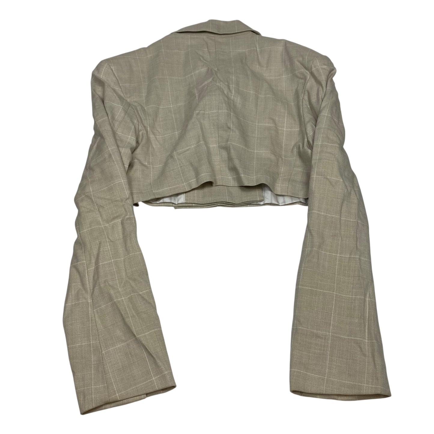 Blazer By Bershka In Tan, Size:M