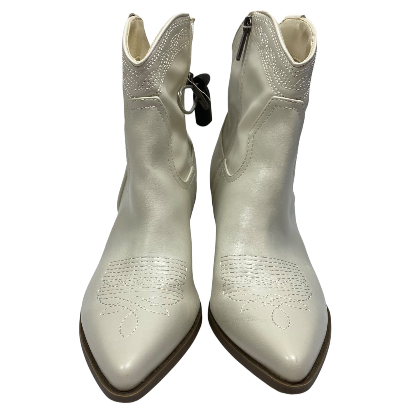 Boots Western By Indigo Rd In Cream, Size:9.5