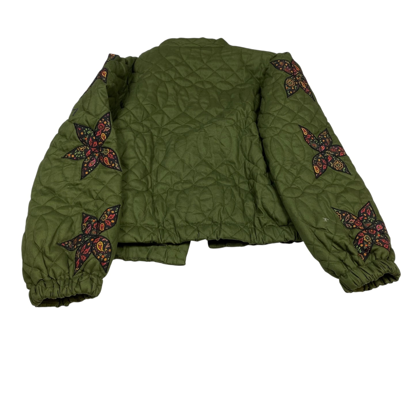 Jacket Puffer & Quilted By Cme In Green, Size:M