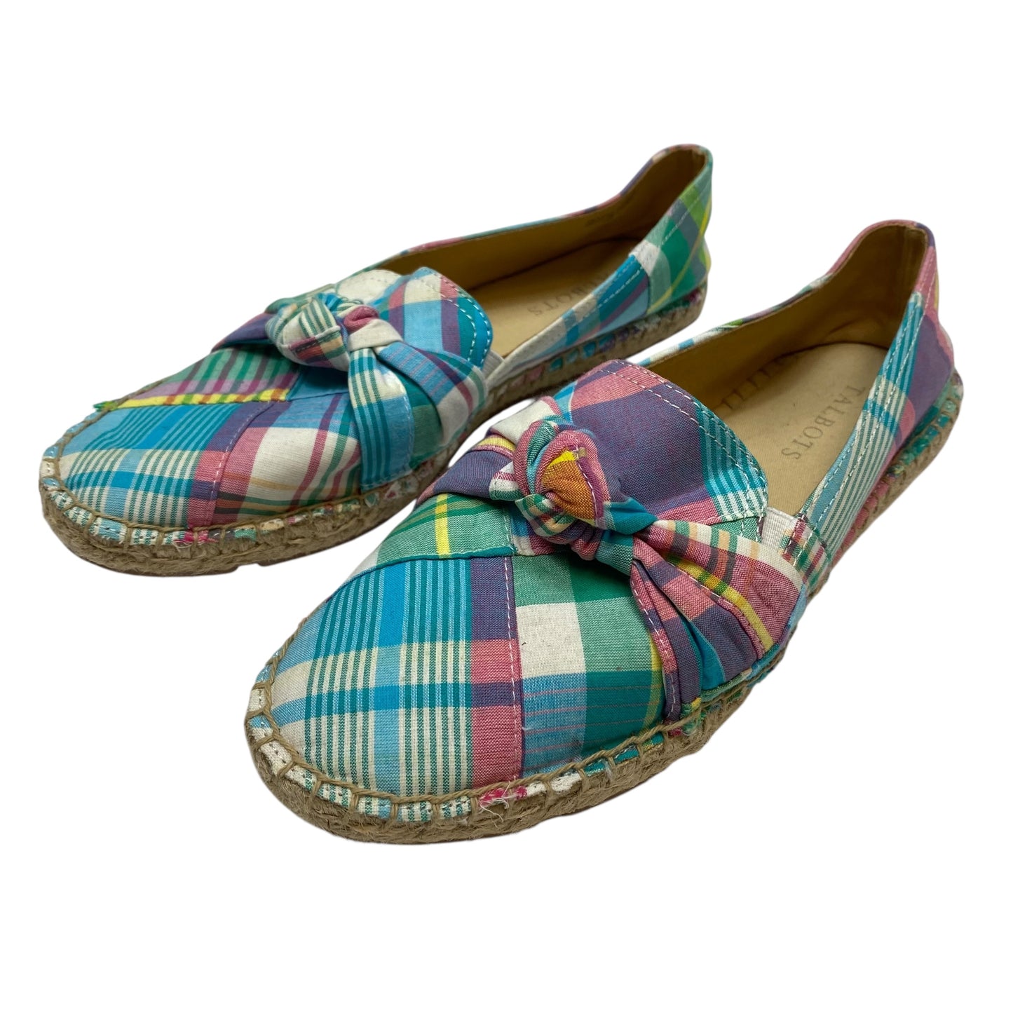 Shoes Flats By Talbots In Plaid Pattern, Size:8
