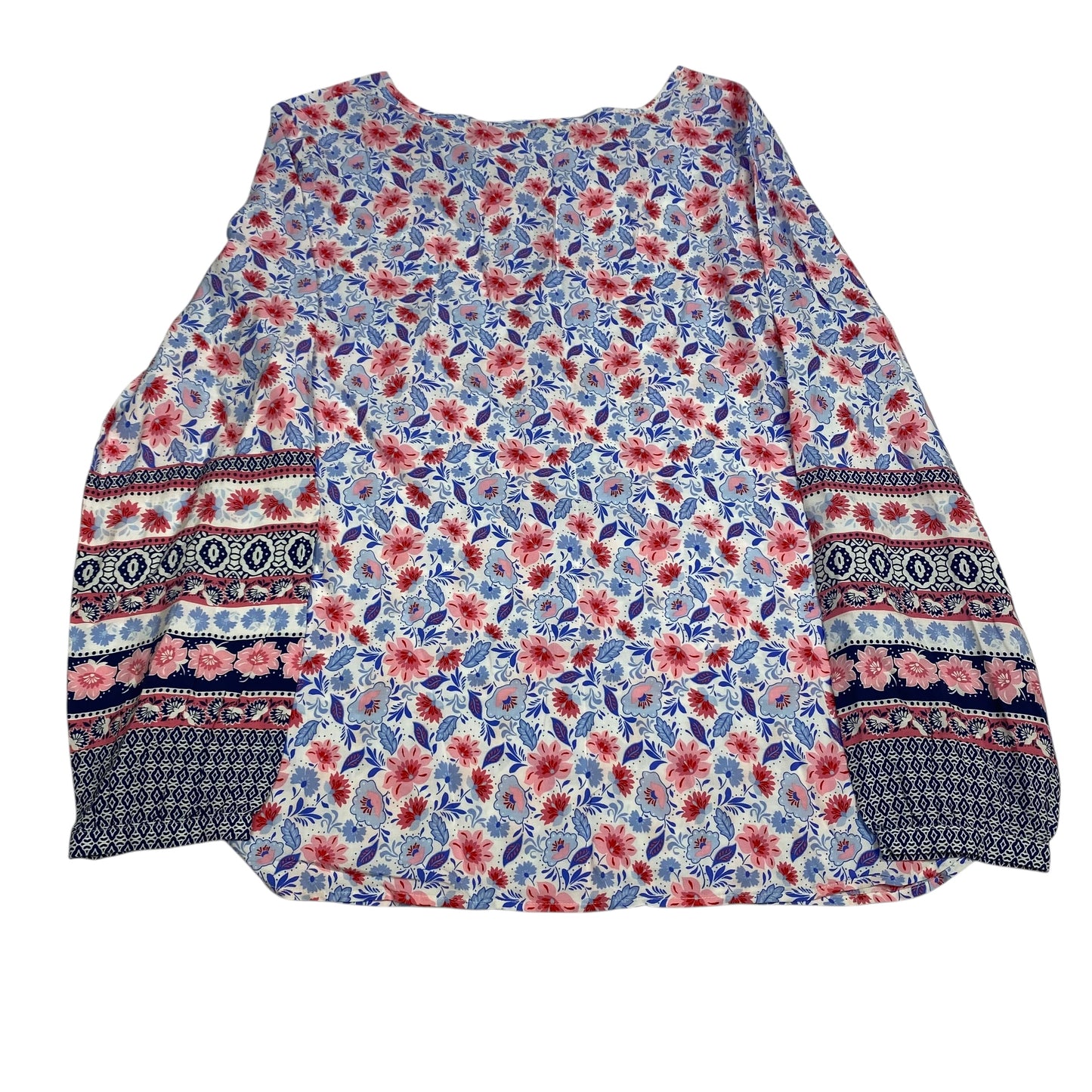 Top Ls By Talbots In Blue & Pink, Size:S