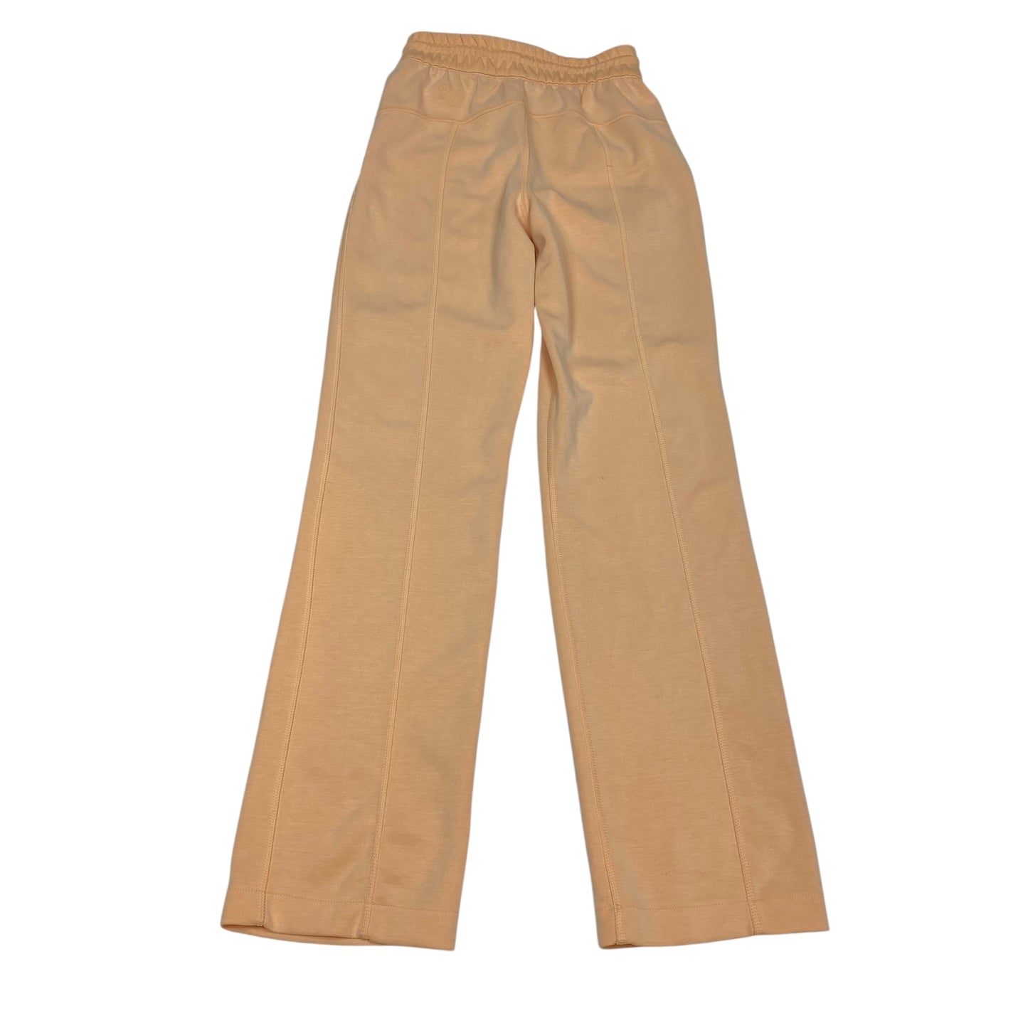 Athletic Pants Designer By Lululemon In Orange, Size:Xs