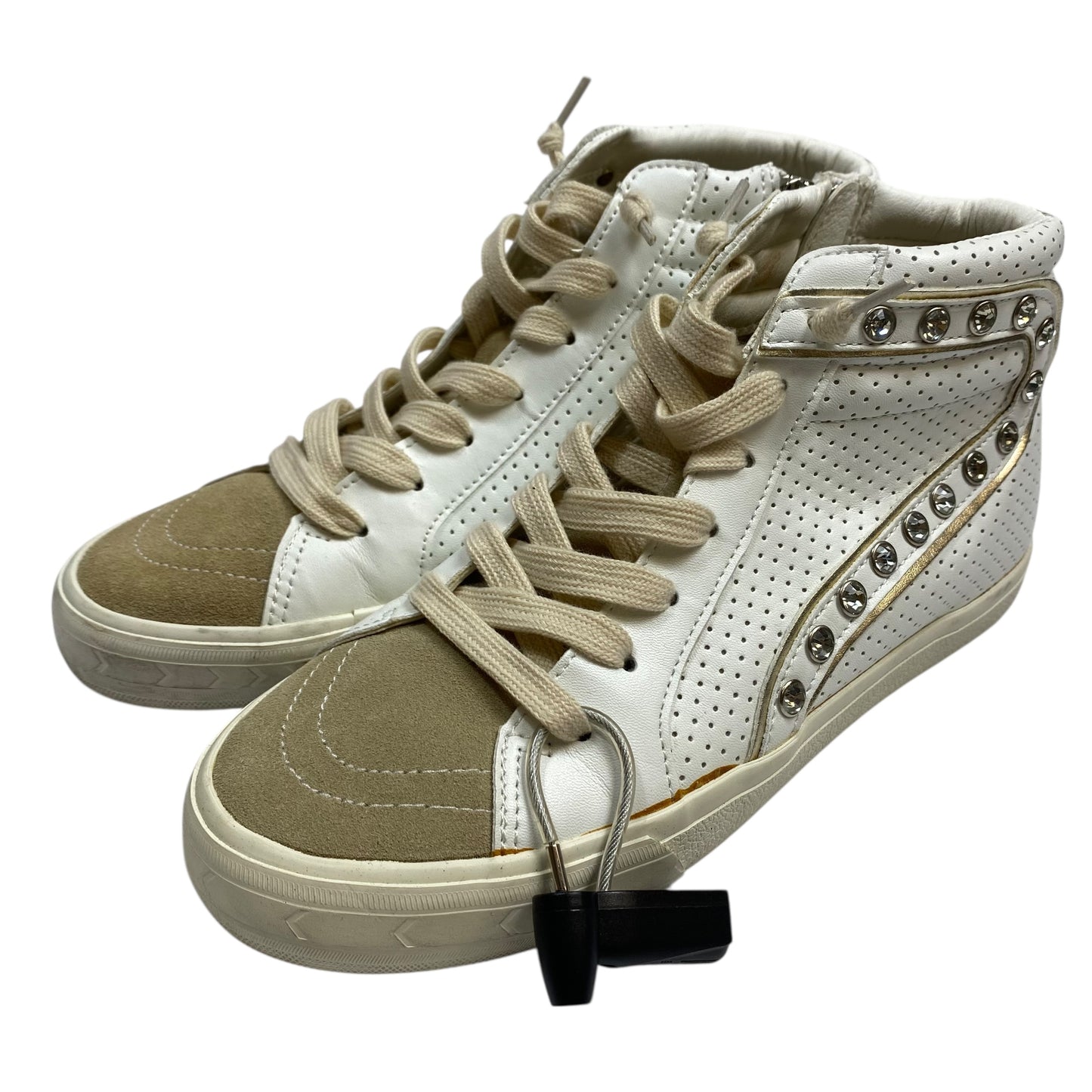 Shoes Sneakers By Vintage Havana In Cream, Size:8