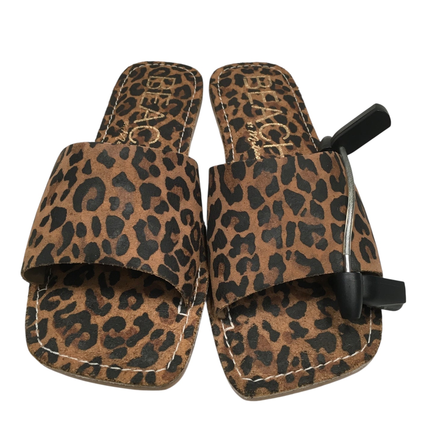 Sandals Flats By Matisse In Animal Print, Size:8