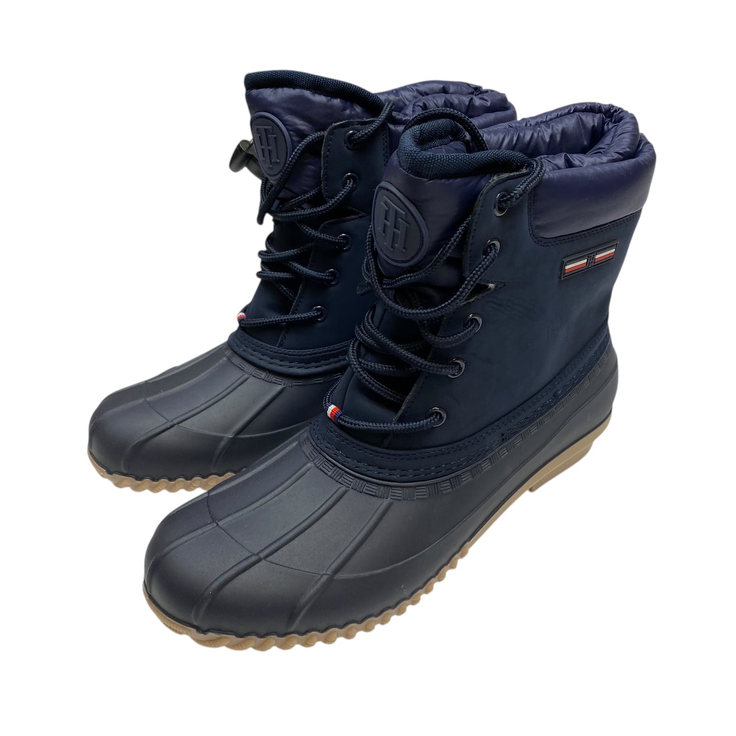Boots Rain By Tommy Hilfiger In Navy, Size:10