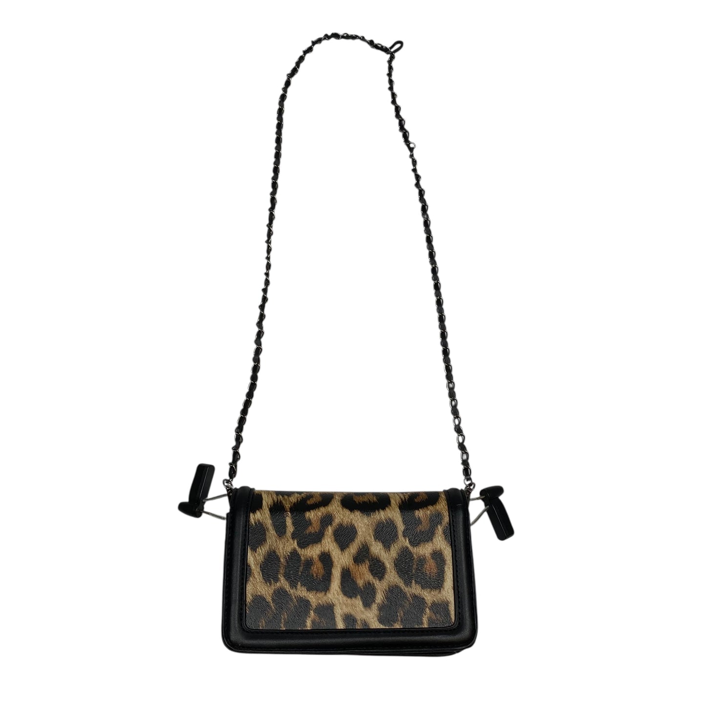 Crossbody Designer By Badgley Mischka In Animal Print, Size:Medium