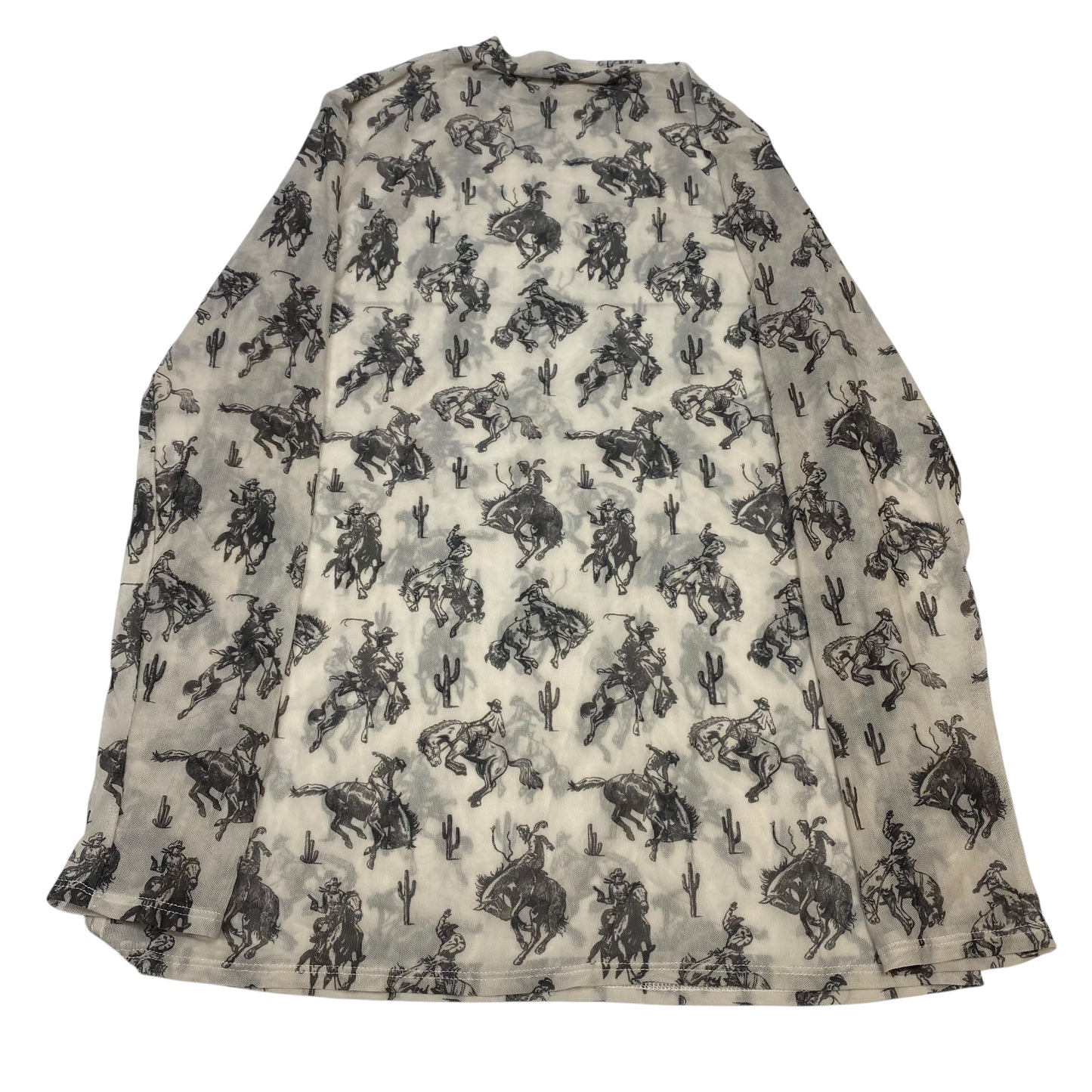 Top Ls By Avery In Black & Cream, Size:S