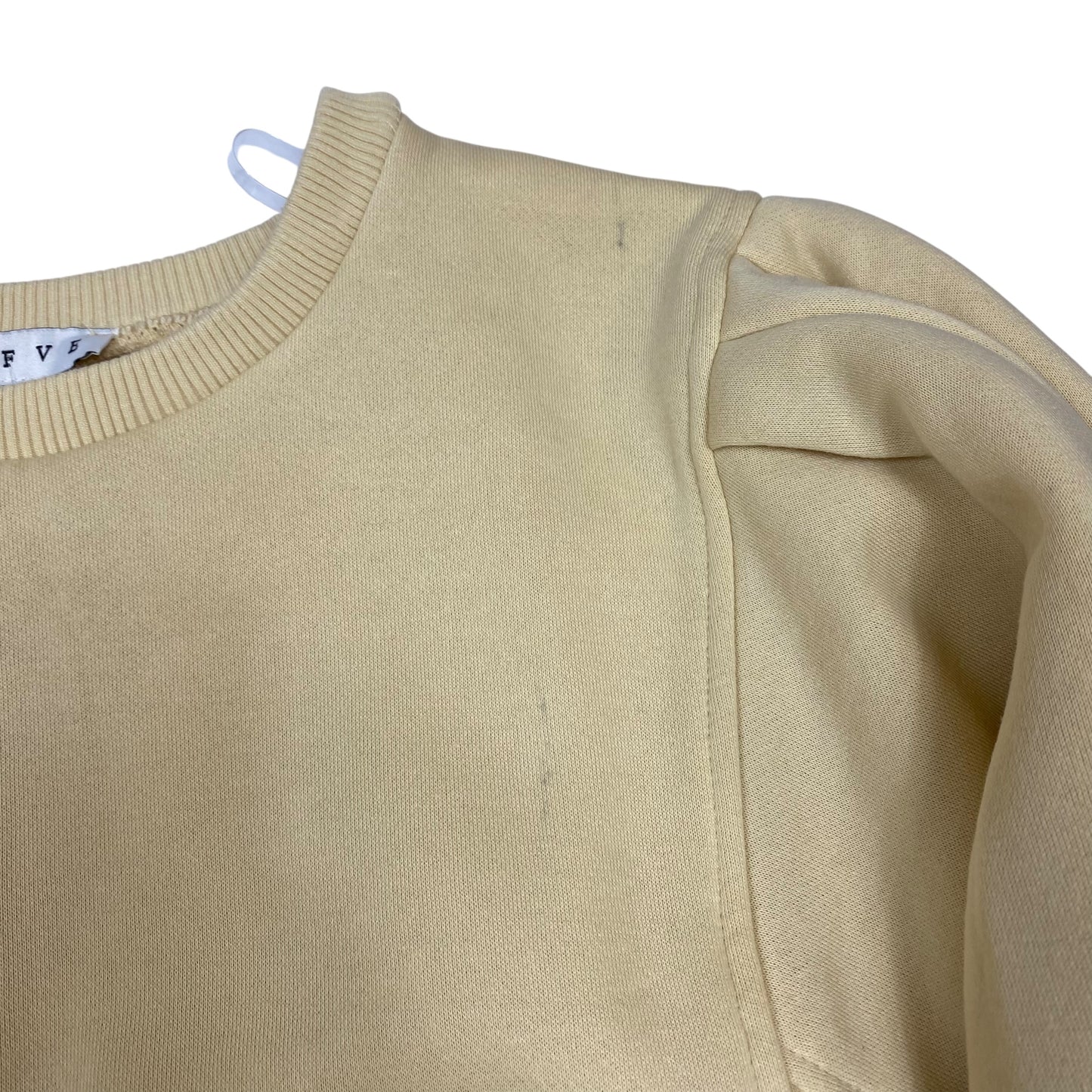 Sweatshirt Crewneck By Hyfve In Yellow, Size:S