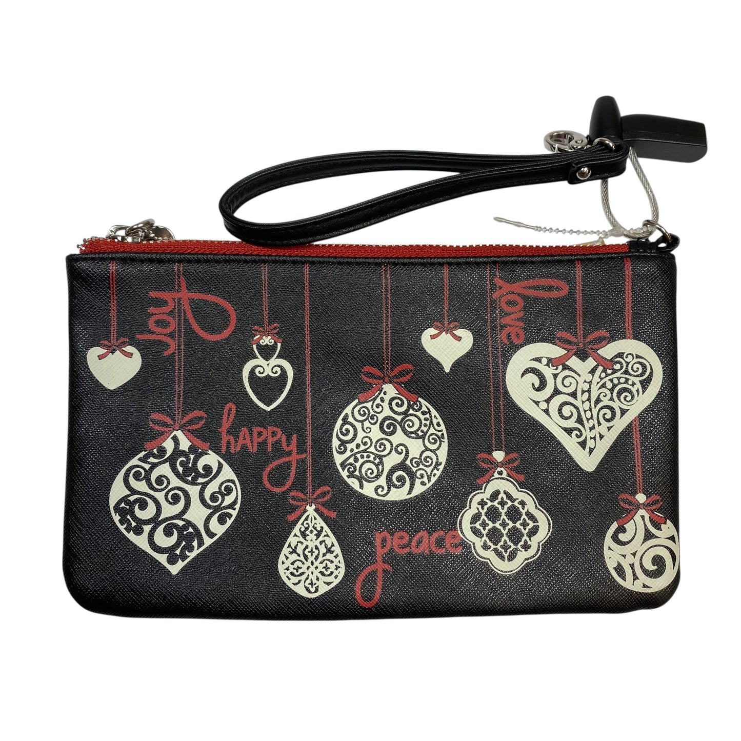 Wristlet Designer By Brighton In Black & Red, Size:Medium