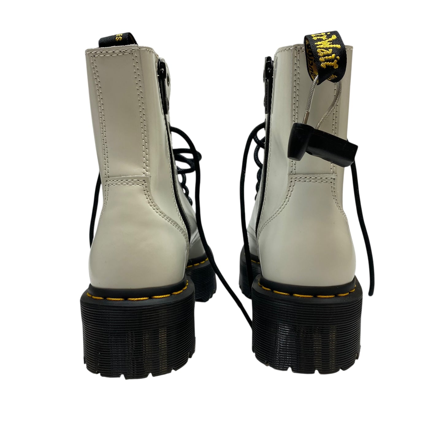 Boots Designer By Dr Martens In White, Size:7