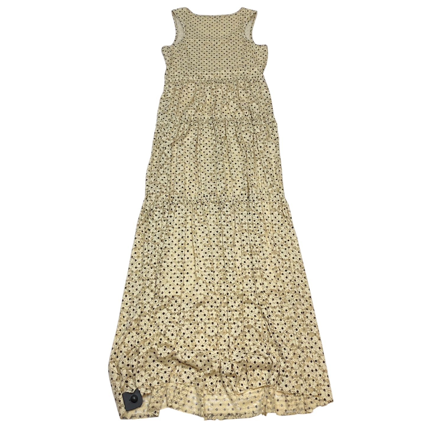Dress Casual Maxi By Meadow Rue In Black & Cream, Size:L