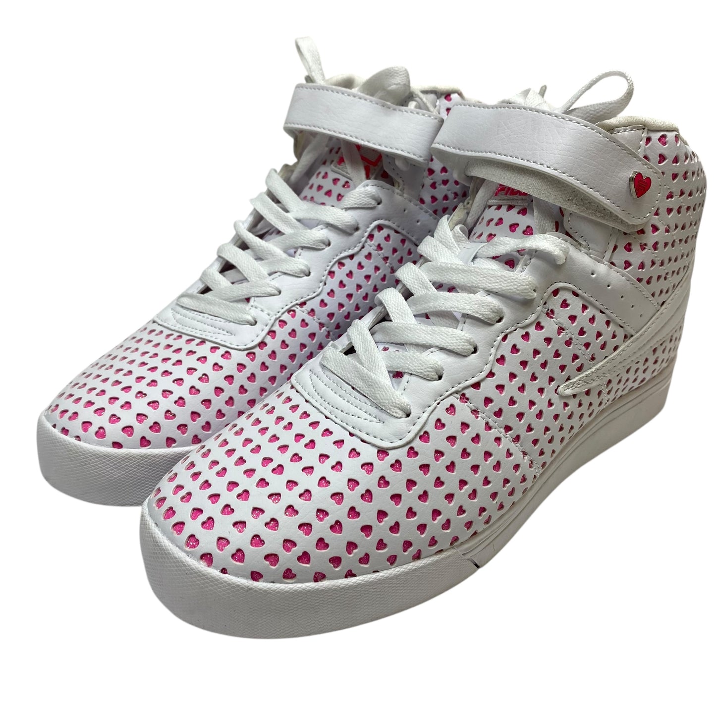 Shoes Sneakers By Fila In Pink & White, Size:11