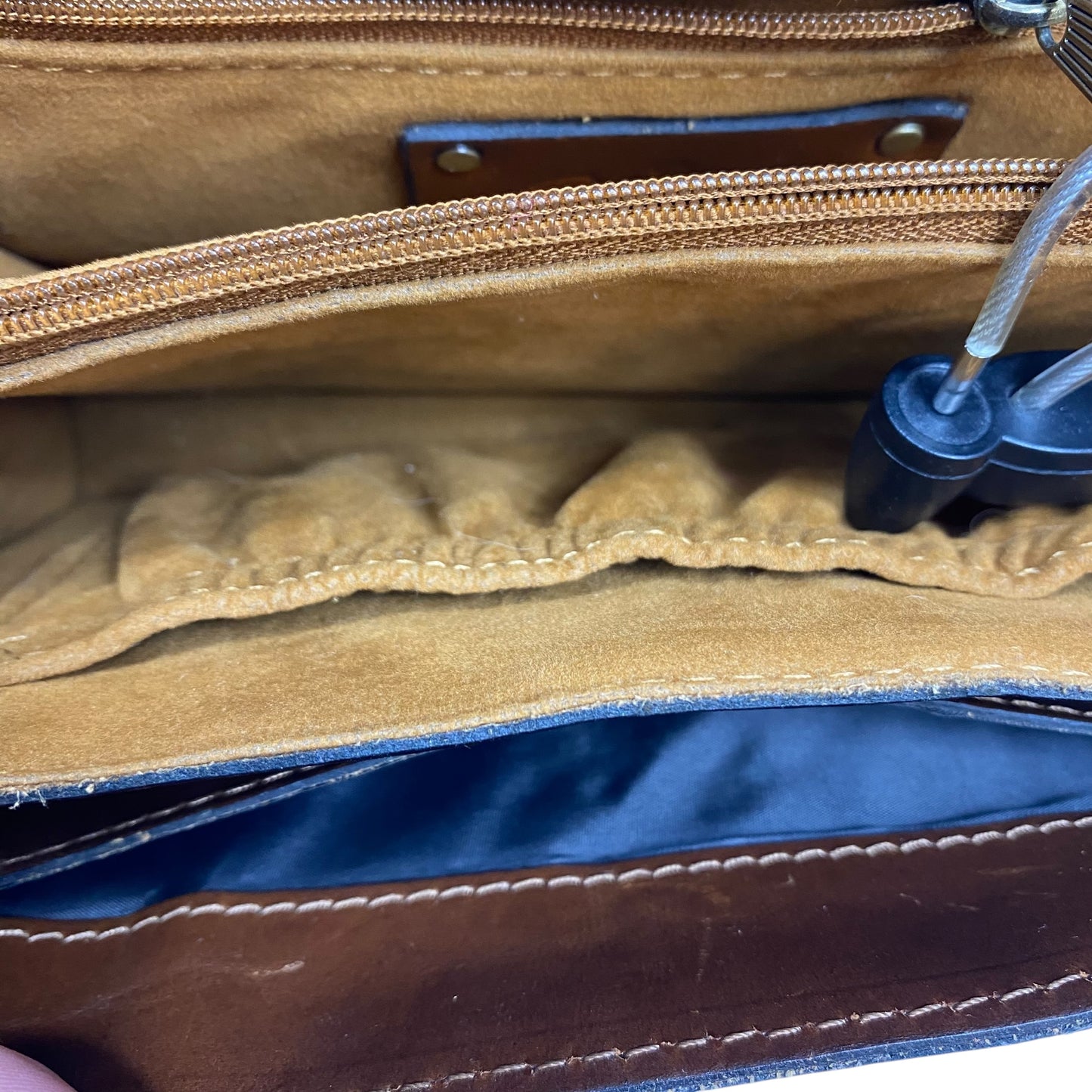 Crossbody Designer By Patricia Nash In Brown, Size:Small