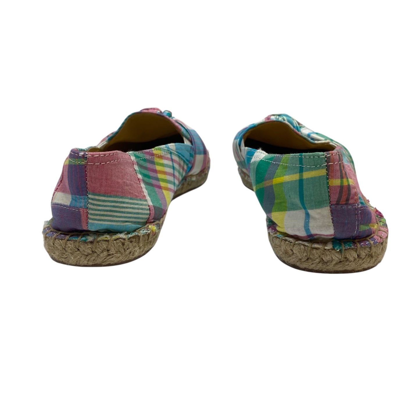 Shoes Flats By Talbots In Plaid Pattern, Size:8