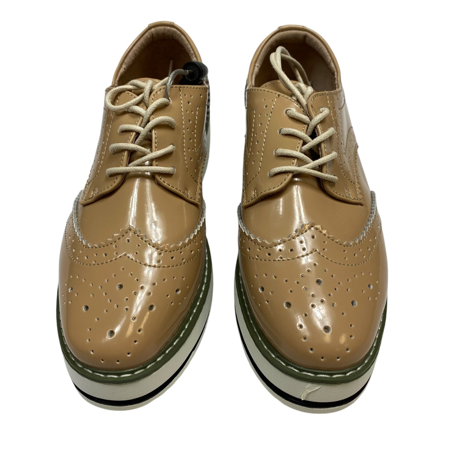 Shoes Sneakers By Fashion In Tan, Size:8.5