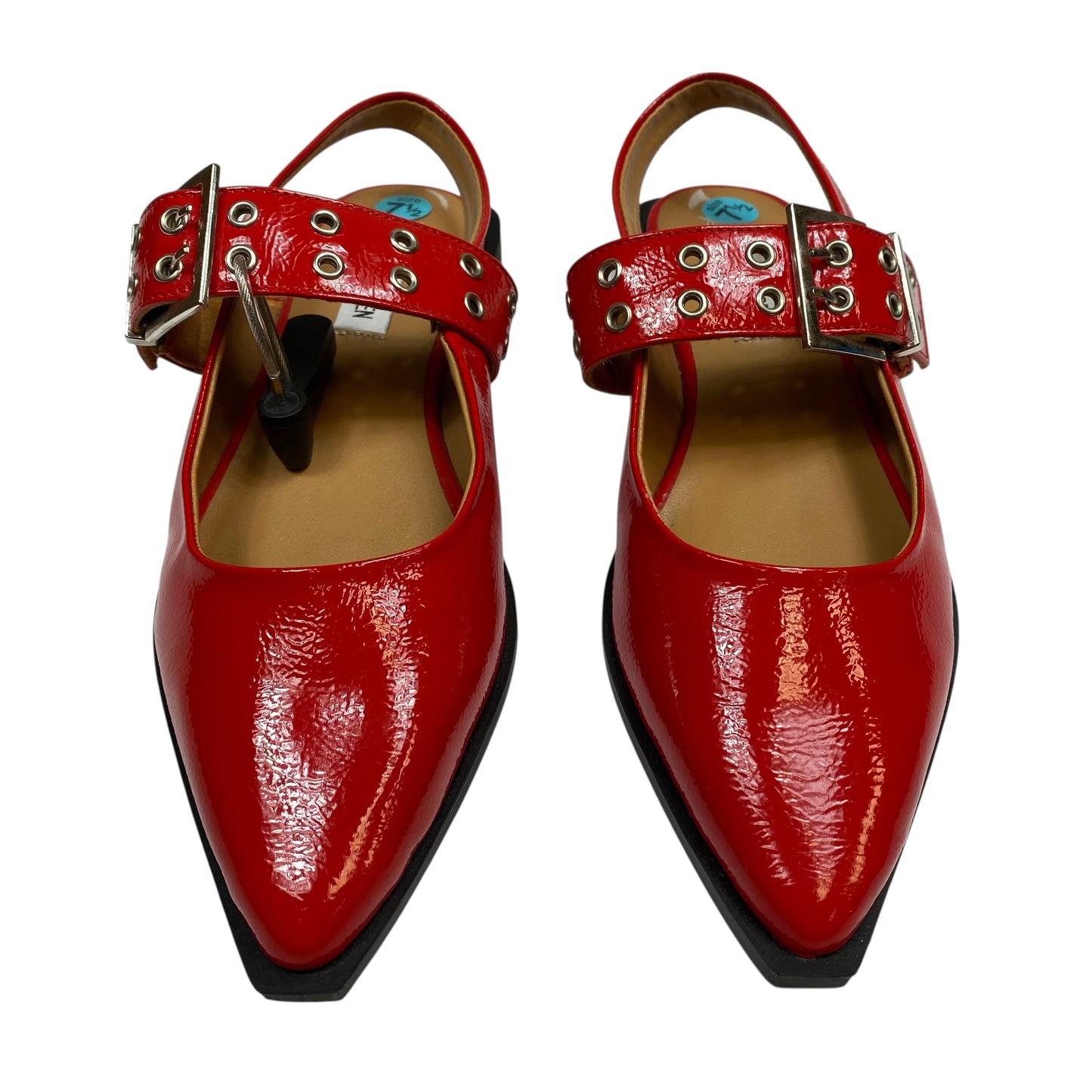 Shoes Flats By Steve Madden In Red, Size:7.5