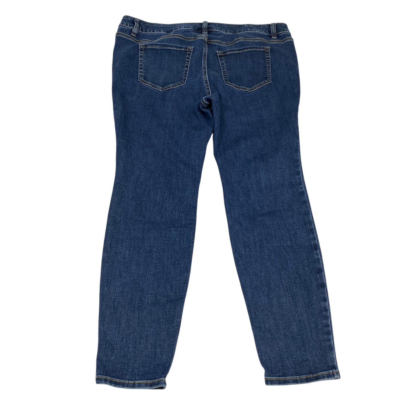 Jeans Skinny By Lane Bryant In Blue Denim, Size:2X