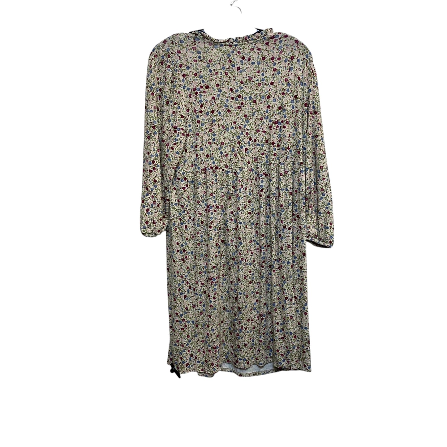 Dress Casual Short By Wonderly In Green & White, Size:L