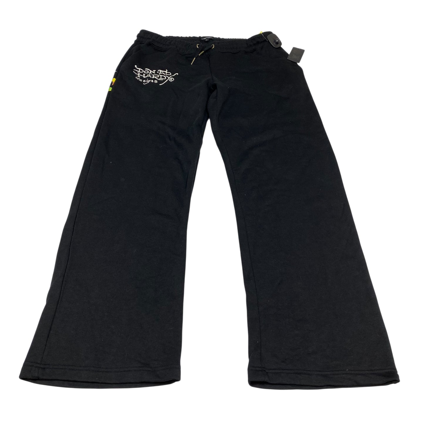 Pants Lounge By Ed Hardy In Black, Size:L