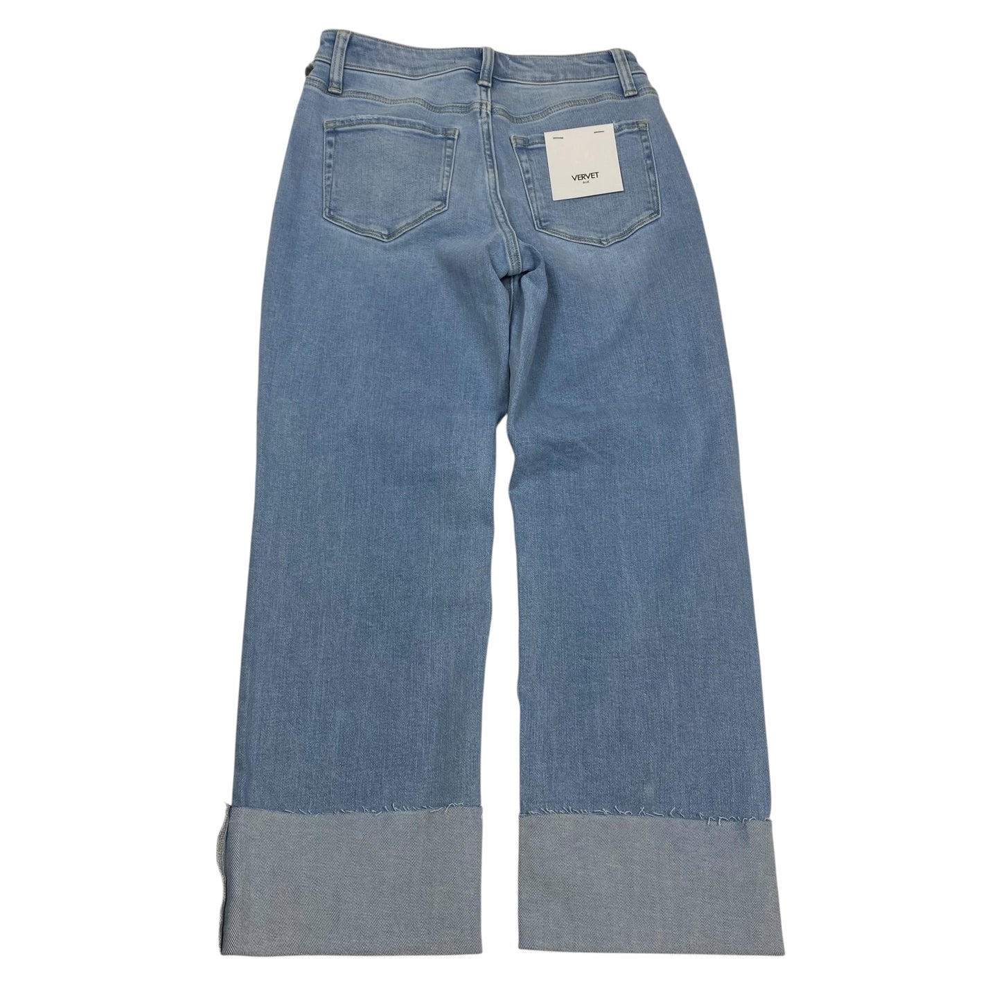 Jeans Straight By Vervet In Blue Denim, Size:2