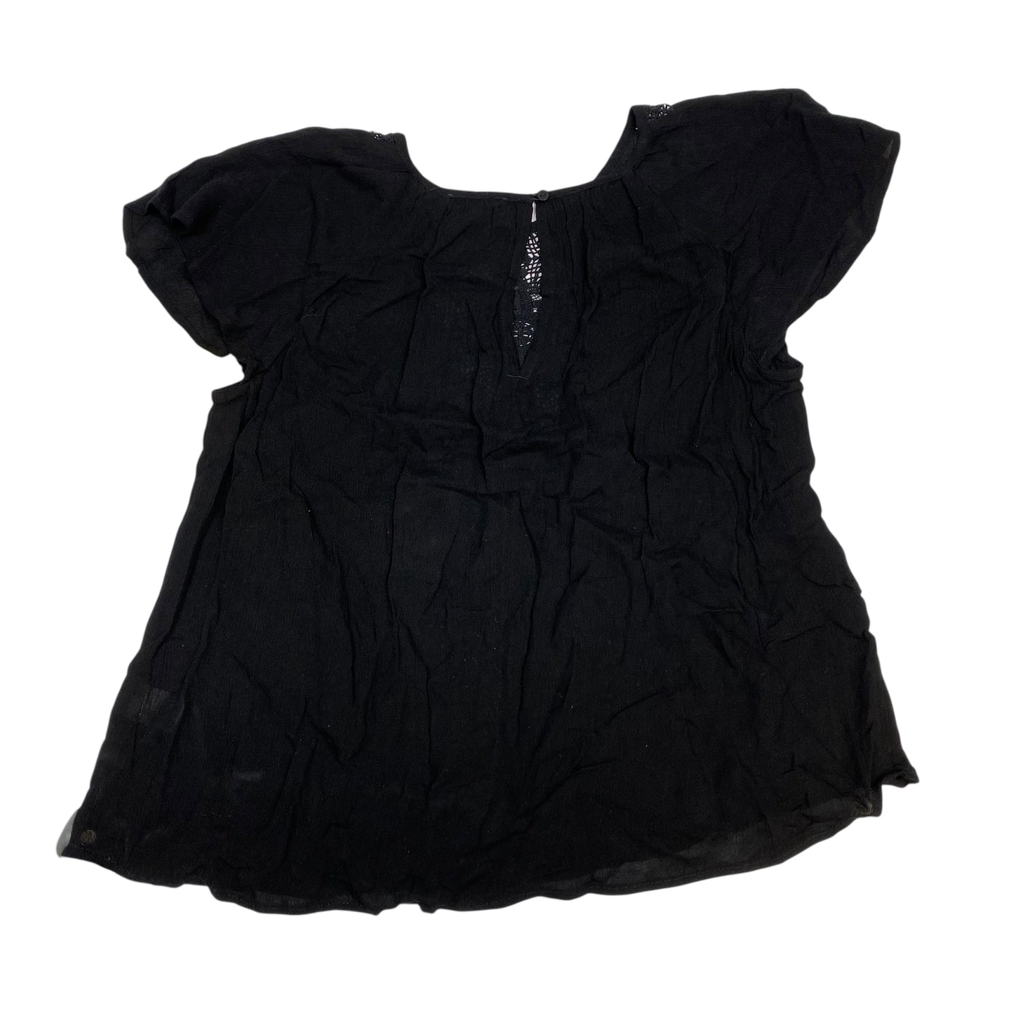 Top Sleeveless By Lilla P In Black, Size:M