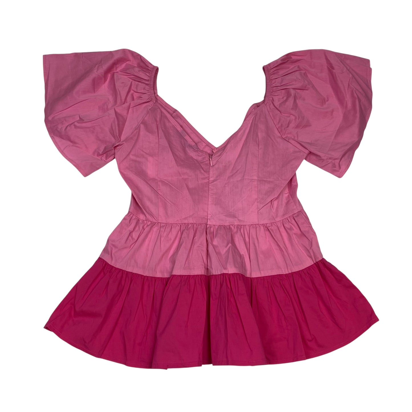 Top Ss By One One Six In Pink, Size:M