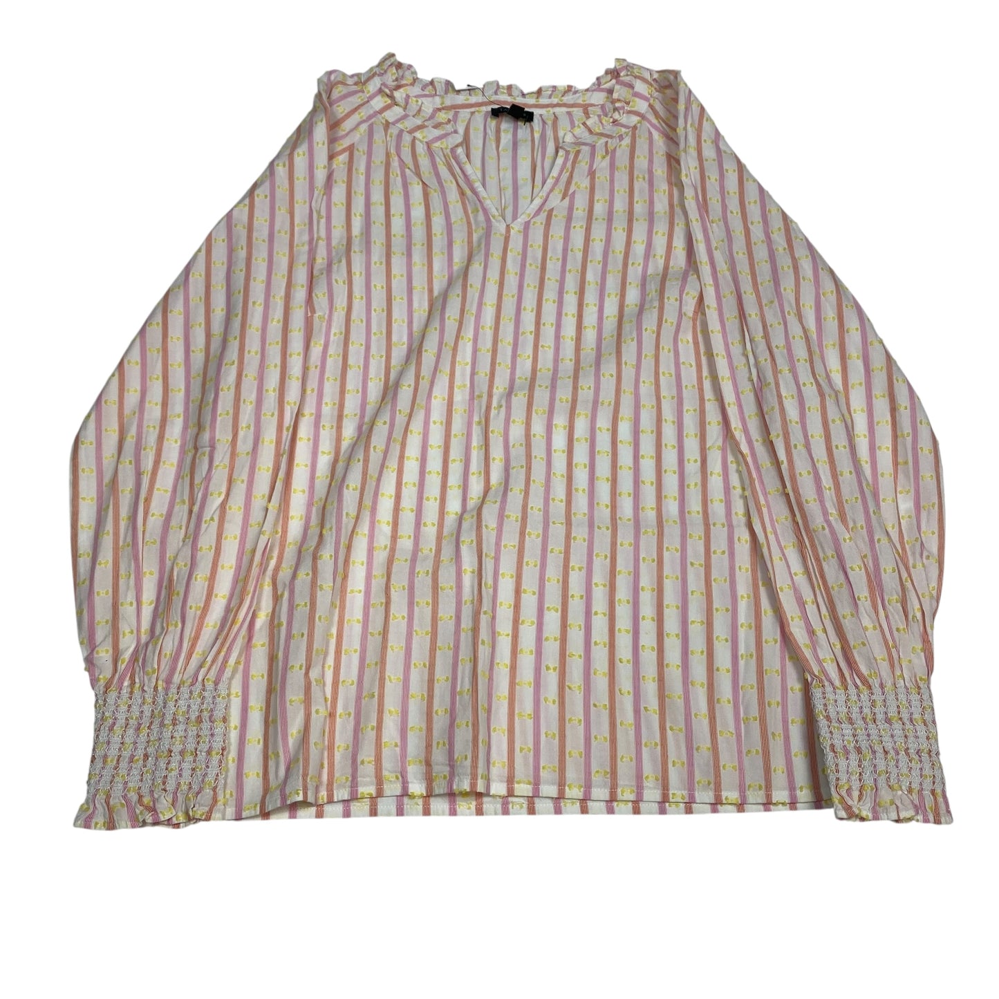 Top Ls By Talbots In Pink & White, Size:S