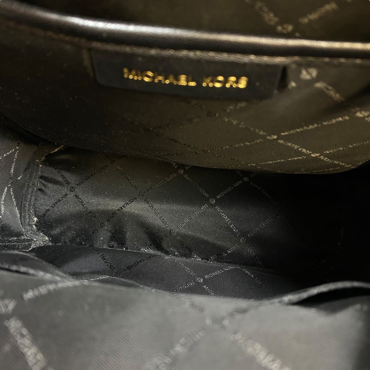 Backpack Designer By Michael Kors In Black, Size:Medium